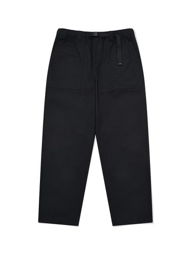 Webbing Belt Cotton Pants Black - Wacky Willy - Modalova