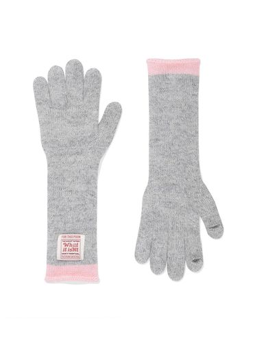 Women's soft wool Knit Glove Gray - Wacky Willy - Modalova