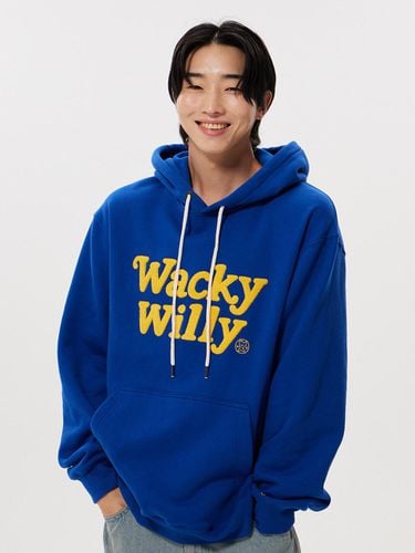 Typo boucle napping hooded blue - Wacky Willy - Modalova