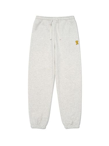 Fleece-Lined sweat jogger pants _Sand - Wacky Willy - Modalova