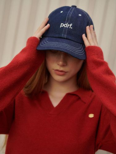 Denim Pdrf Logo Cap - PANDORAFIT - Modalova