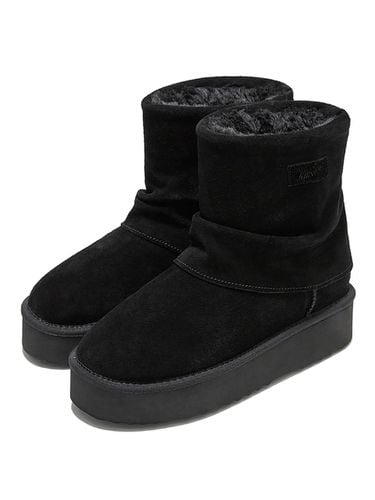 Kirsch Suede Platform Boots [Black] - KIRSH - Modalova