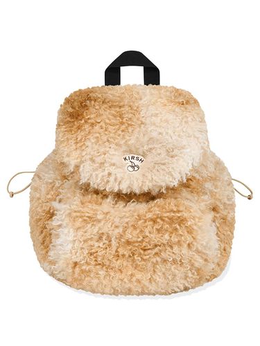 RED Fur Mini Backpack [Brown] - KIRSH - Modalova