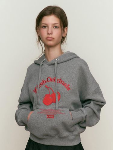 Arch Logo Cropped Hoodie [] - KIRSH - Modalova