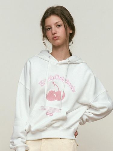 Arch Logo Cropped Hoodie [] - KIRSH - Modalova