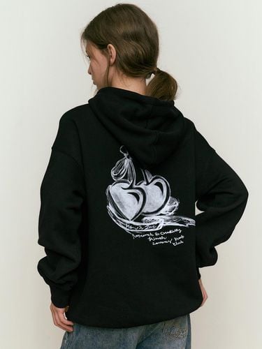 BIG DRAWING HOODIE [Black] - KIRSH - Modalova