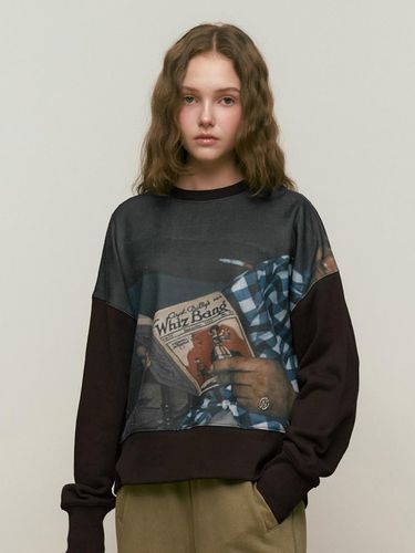 Collection Lowkey Book Club Print Sweatshirt - KIRSH - Modalova