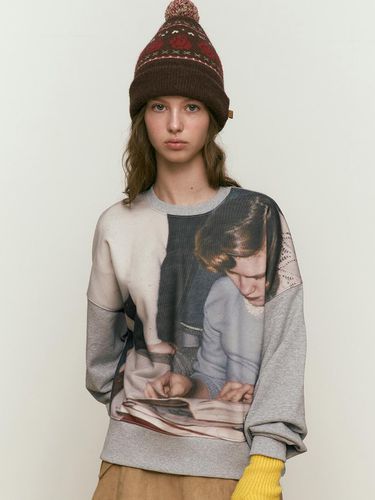 Collection Lowkey Book Club Print Sweatshirt - KIRSH - Modalova