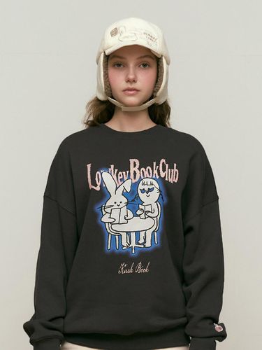 Lowkey Book Club Graphic Sweatshirt [] - KIRSH - Modalova