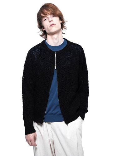 Punching Knit Zip - Up Cardigan - Chance’s noi - Modalova