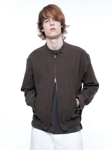 Herrington Linen Biker Varsity Jacket - Chance’s noi - Modalova