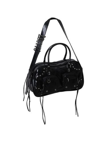 Byron Leather City Bag_ [Black] - LECYTO - Modalova