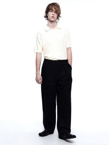 Linen Slit String Wide Pants - Chance’s noi - Modalova