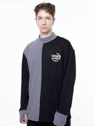 Circle Reverse Wool Half - neck Sweat - Chance’s noi - Modalova