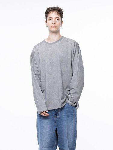 Pigment Slit Long sleeved - Gray / M243TP03GR - Chance’s noi - Modalova