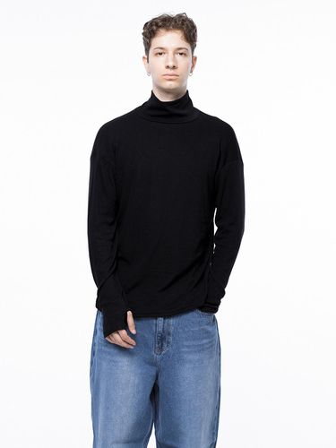 Spandex Finger - warmer Turtleneck - Black / M243T - Chance’s noi - Modalova