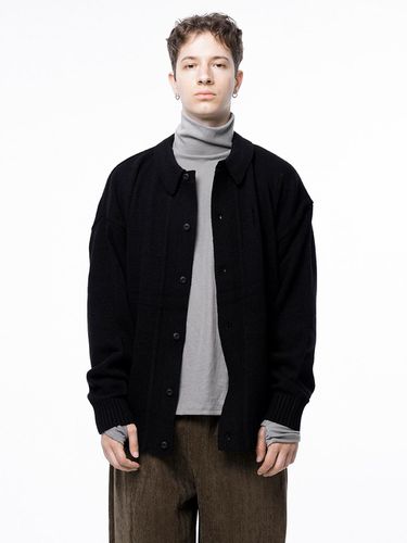 Tear Collar - neck Cardigan - Black / M243OT03BK - Chance’s noi - Modalova