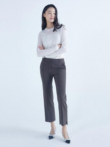 Straight Fit Pants A241MWP207 - NICE CLAUP - Modalova