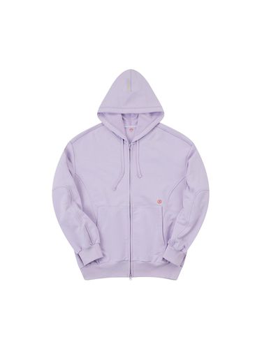 Loose fit hooded zip-up lilac (unisex) - FIVELINE - Modalova