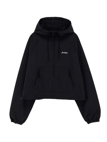 FL Half Zip-Up Anorak Black (unisex) - FIVELINE - Modalova