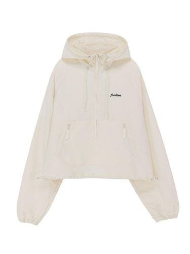 FL Half Zip-Up Anorak _Light Beige (unisex) - FIVELINE - Modalova