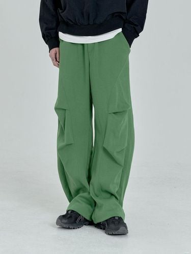 Circle Wide Pants (Green) - inexcis - Modalova