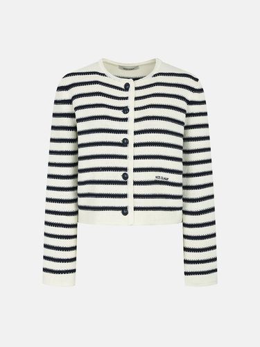 Stripe Cardigan N242OWK311 - NICE CLAUP - Modalova