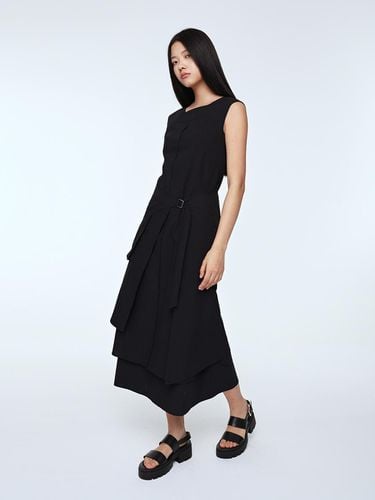 Organic Cotton Wrap Detachable Dress _ - mu:arvo - Modalova