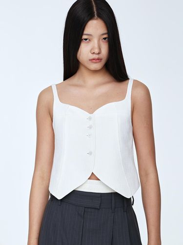 Tulip Line Bustier _ White - mu:arvo - Modalova