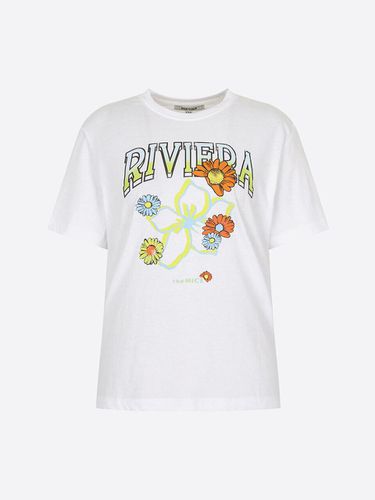 Round Neck Printed T-shirt N242PWT526 - NICE CLAUP - Modalova