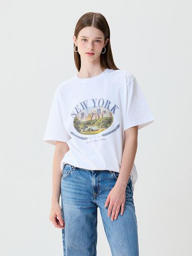 New York T-Shirt White - FIVELINE - Modalova