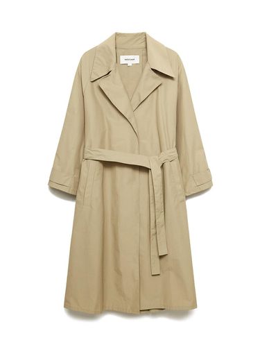 Collar-Type Trench Coat A243PWY702 - NICE CLAUP - Modalova