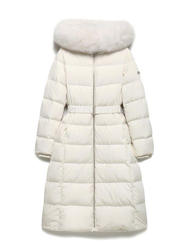 Belted Long Down Parka A244PWDB20 - NICE CLAUP - Modalova