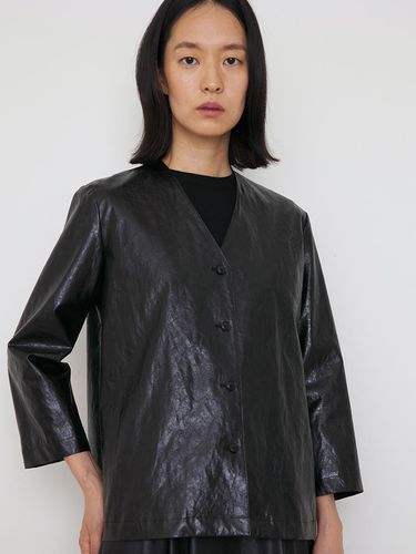 Leather inner jacket - manuelle et guillaume - Modalova