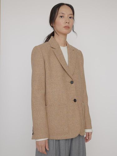 Italian wool tweed jacket - manuelle et guillaume - Modalova