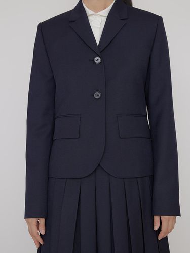 Tokyo navy wool jacket - manuelle et guillaume - Modalova