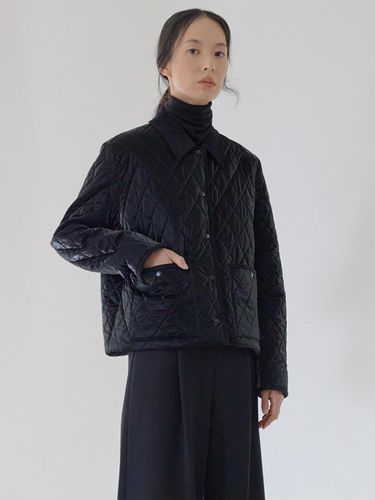 Light warm quilted jacket - manuelle et guillaume - Modalova