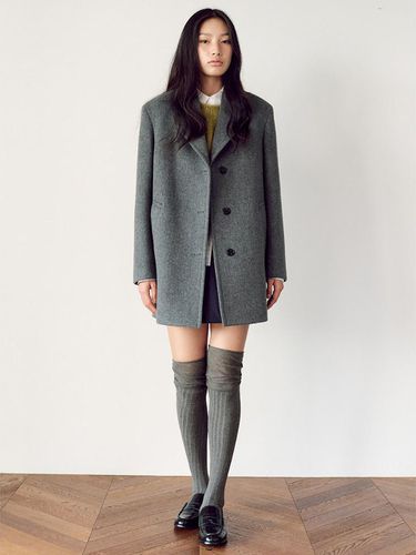 Loose Fit Tailored Wool Jacket - kuho plus - Modalova