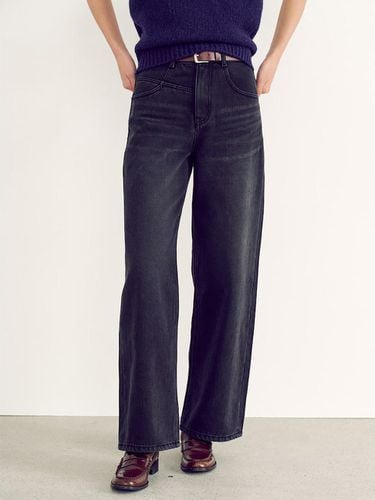 Pocket Point Semi-wide Warm Denim - Ash - kuho plus - Modalova