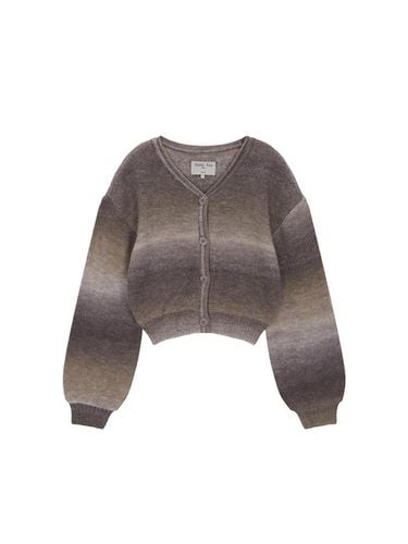 COZY GRADATION CARDIGAN IN BROWN - Matin Kim - Modalova