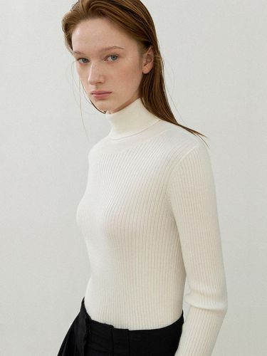 ESSENTIAL RYAN WOOL TURTLENECK KNIT (T-6979) - Atelier Nain - Modalova