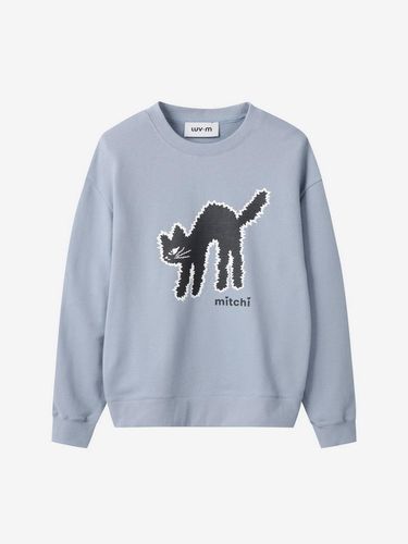 LUVMITCHI SWEATSHIRT_SKY BLUE - LUV.M - Modalova