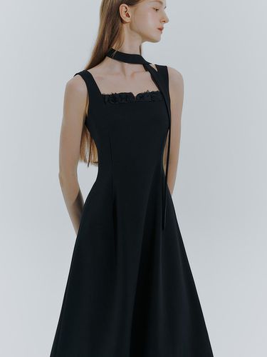 Rose Block Flare Dress - IvanaHelsinki - Modalova