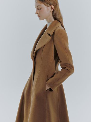 Akseli Wool Flare Coat - IvanaHelsinki - Modalova