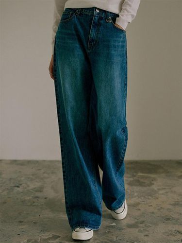 NEW LOV WIDE DENIM - BLUE - LOVLOV - Modalova