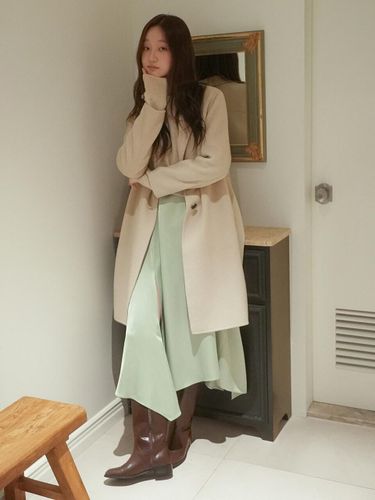 Two Button Handmade Coat N244XWCA46 - NICE CLAUP - Modalova