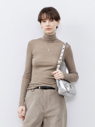 TG_Turtleneck wool knit top_3color - tageechita - Modalova