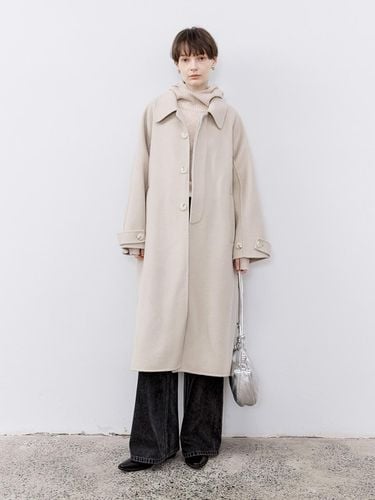 TG_Raglan sleeve belted coat_2color - tageechita - Modalova