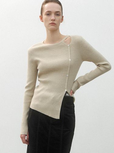 ESSENTIAL DANIEL CUTOUT KNIT (T-6951) - Atelier Nain - Modalova