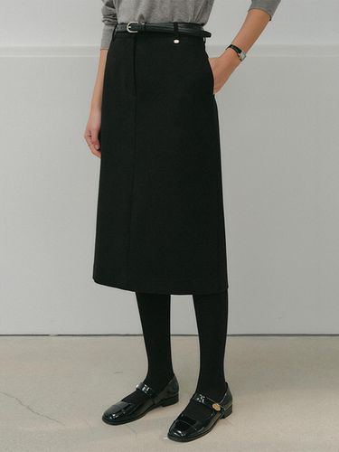 Exclusive] Lily H-line Midi Skirt / LILY H - LINE - LOOKAST - Modalova